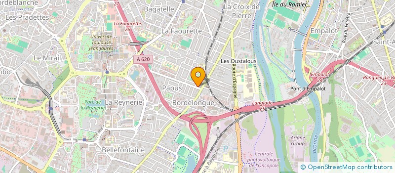 localisation de l'entreprise SCI CHRITA à TOULOUSE