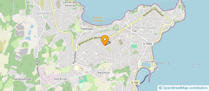 localisation de l'entreprise SCI CHRIWIGE  PERROS-GUIREC