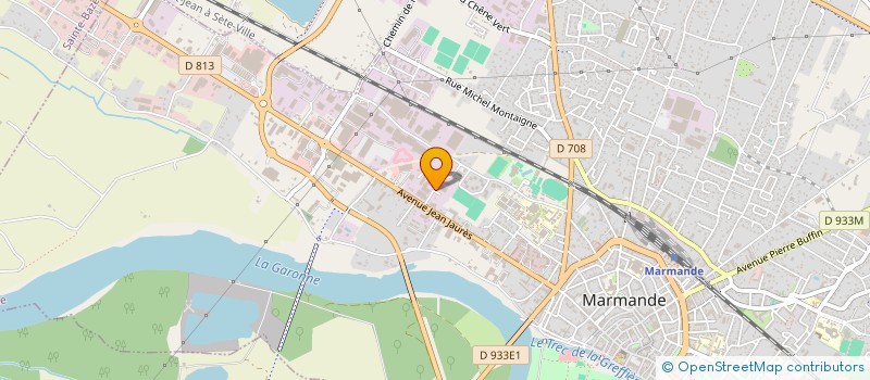 localisation de l'entreprise SCI CHROMATIC  MARMANDE