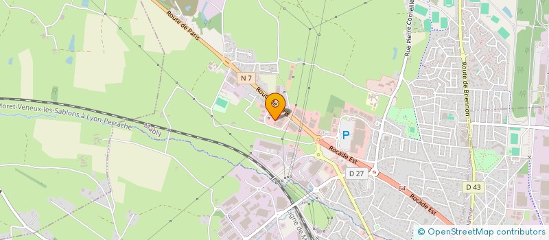 localisation de l'entreprise SCI CHRONOS  MABLY