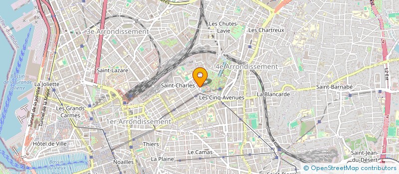 localisation de l'entreprise SCI CHRYAMEL à MARSEILLE