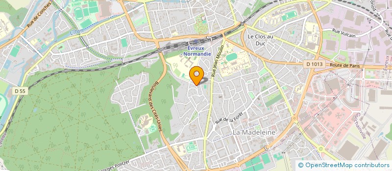 localisation de l'entreprise SCI CHRYSALIDE  MAMERS