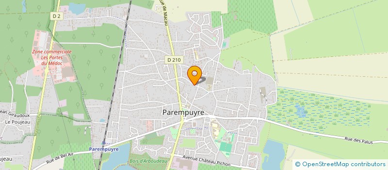 localisation de l'entreprise SCI CHRYSALIDE  PAREMPUYRE