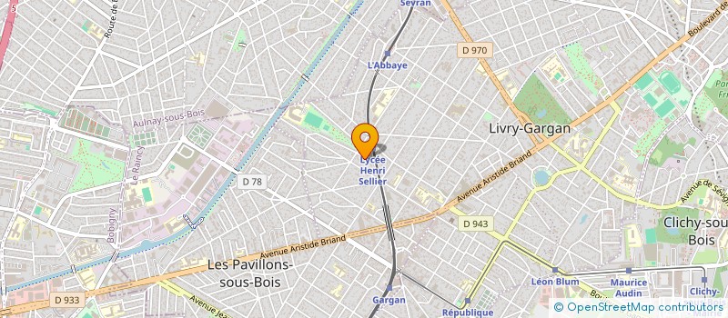 localisation de l'entreprise SCI CHRYSALIDE 5 à LIVRY-GARGAN