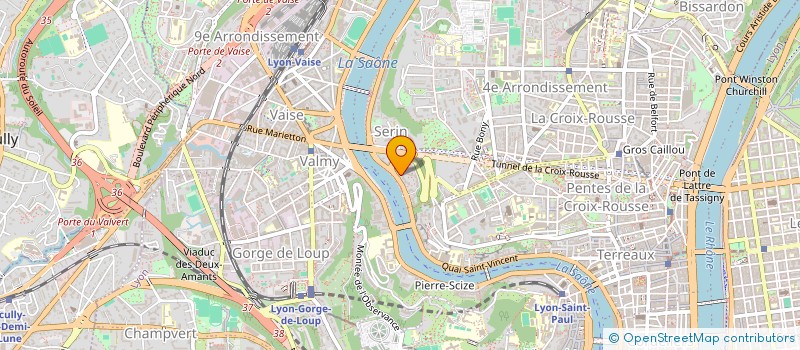 localisation de l'entreprise SCI CHRYSANTHEME  LYON