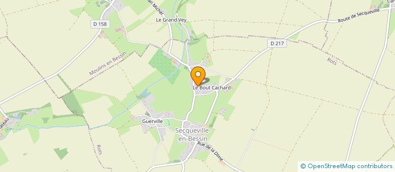 localisation de l'entreprise SCI CHRYSOCOLLE  ROTS