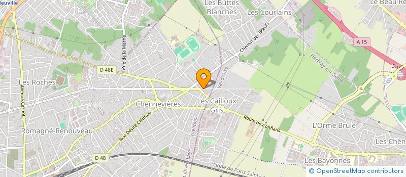 localisation de l'entreprise SCI CHRYVETELLE  GOUTZ