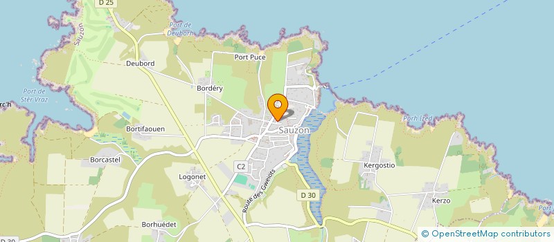 localisation de l'entreprise SCI CHTAVOULION  SAUZON