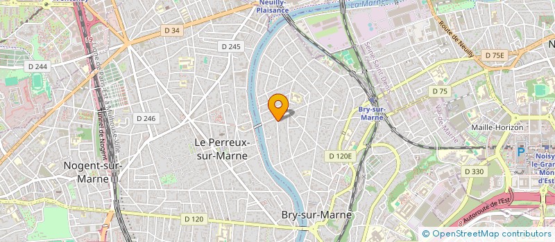 localisation de l'entreprise SCI CHURCHILL 99 BIS  BRY-SUR-MARNE