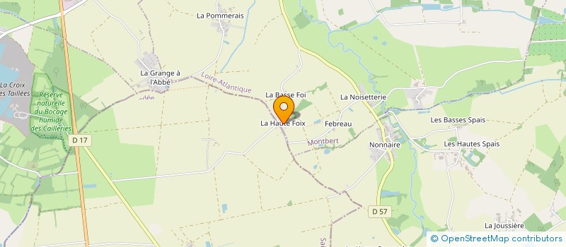 localisation de l'entreprise SCI CHURSTON  AIGREFEUILLE-SUR-MAINE