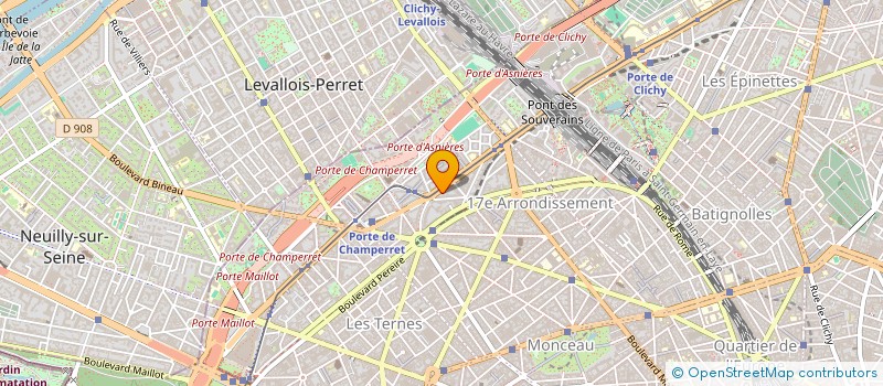 localisation de l'entreprise SCI CHVAT  PARIS