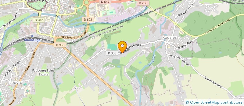 localisation de l'entreprise SCI CHYARA  ROUSIES