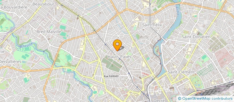 localisation de l'entreprise SCI CHYP à NANTES