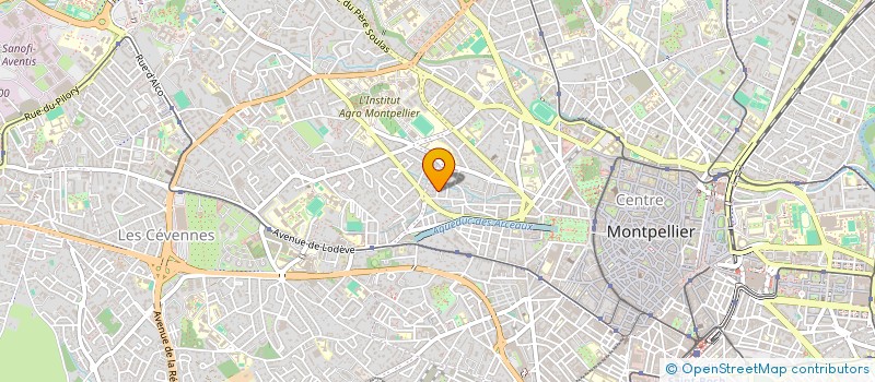 localisation de l'entreprise SCI CI à MONTPELLIER