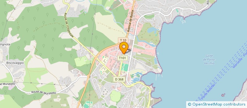 localisation de l'entreprise SCI CI CAMPEMU 2A à PORTO-VECCHIO