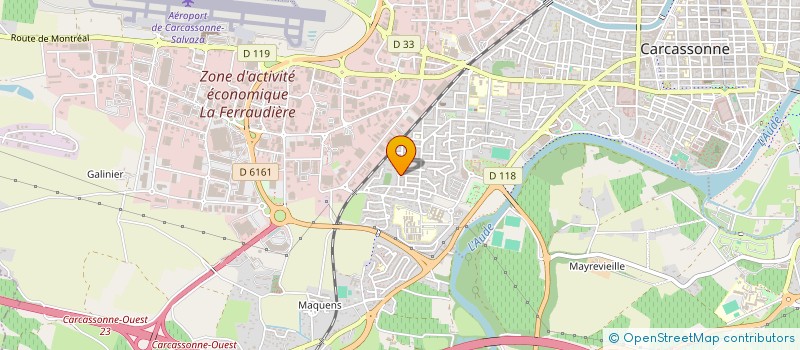 localisation de l'entreprise SCI CIA à CARCASSONNE