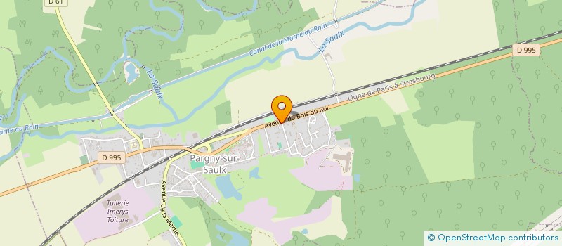 localisation de l'entreprise SCI CIANI  PARGNY-SUR-SAULX