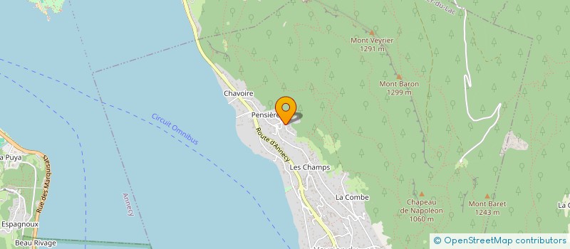 localisation de l'entreprise SCI CIAP 12  VEYRIER-DU-LAC