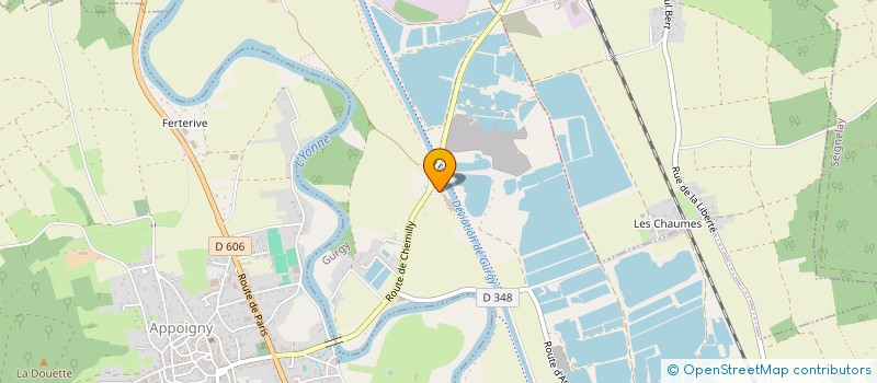 localisation de l'entreprise SCI CIBEL IMMO  GURGY