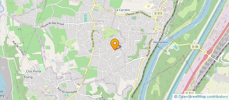 localisation de l'entreprise SCI CIBOULETTE  CHARLY