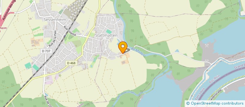 localisation de l'entreprise SCI CIC  STATTMATTEN