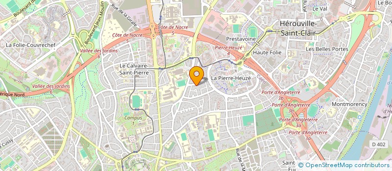 localisation de l'entreprise SCI CICAFTA à CAEN