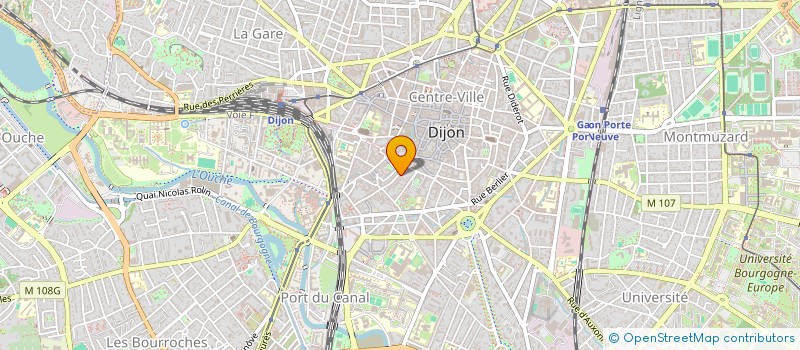 localisation de l'entreprise SCI CICERO  DIJON