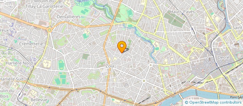 localisation de l'entreprise SCI CICERON à NANTES