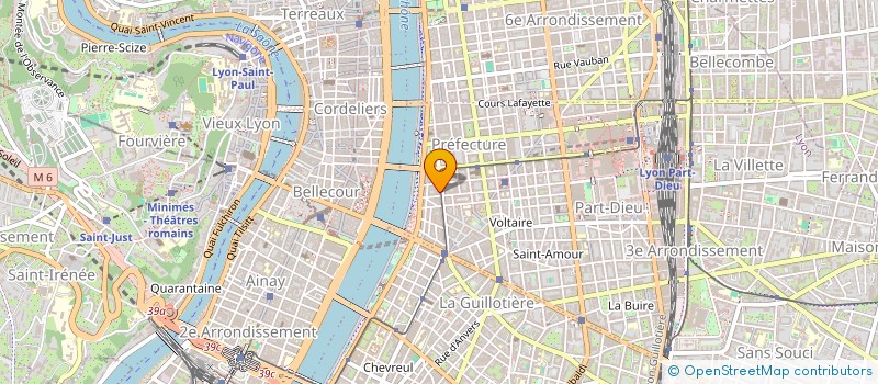 localisation de l'entreprise SCI CICERON LIBERTE  LYON