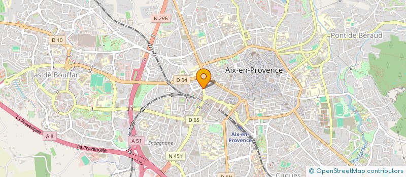 localisation de l'entreprise SCI CICO  AIX-EN-PROVENCE