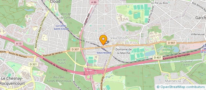 localisation de l'entreprise SCI CID BAIL à VAUCRESSON