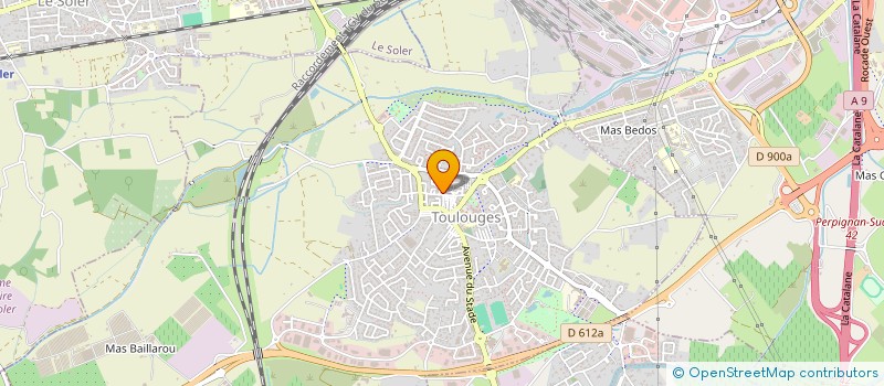 localisation de l'entreprise SCI CIDCOEUR  TOULOUGES