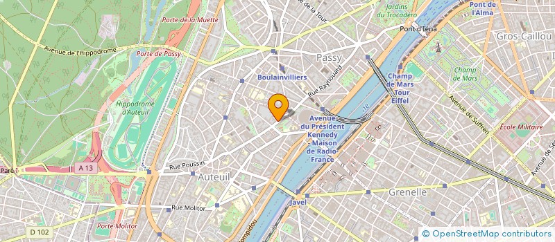 localisation de l'entreprise SCI CIE IMMOBILIERE DE DEVELOPPEMENT à PARIS