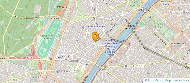 localisation de l'entreprise SCI CIE IMMOBILIERE INVESTISSEMENT à PARIS