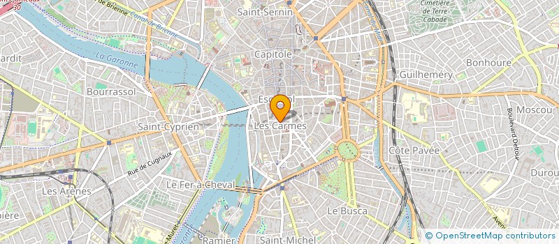 localisation de l'entreprise SCI CIEL BLEU à TOULOUSE