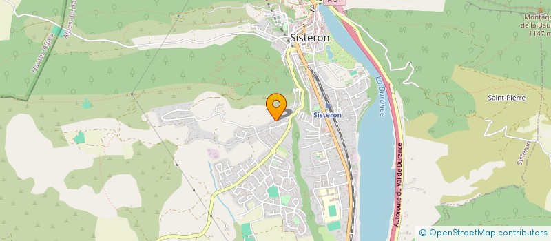 localisation de l'entreprise SCI CIELORP  SISTERON