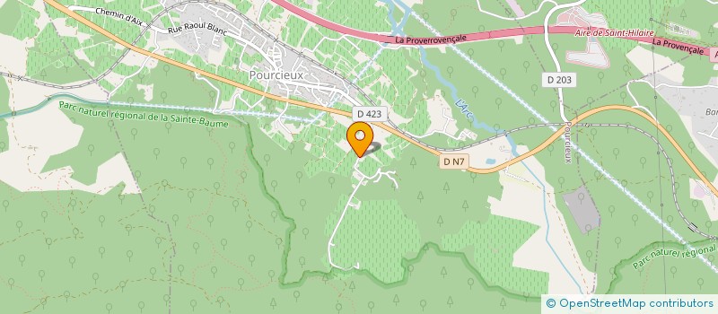 localisation de l'entreprise SCI CIGOGNES D'ALSACE  POURCIEUX