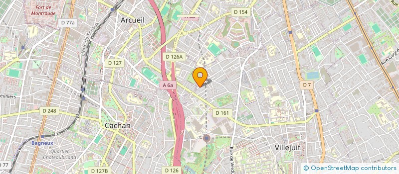 localisation de l'entreprise SCI CIIVA à VILLEJUIF