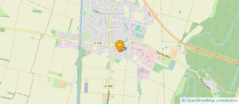 localisation de l'entreprise SCI CIKA  MARCKOLSHEIM