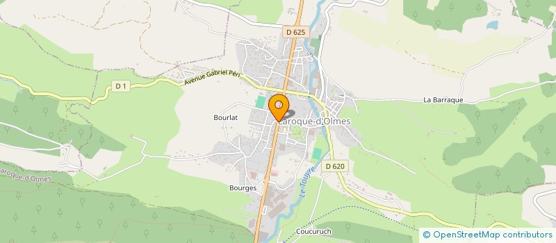 localisation de l'entreprise SCI CILAOS à LAROQUE-D'OLMES