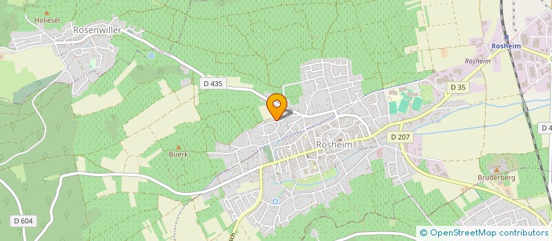 localisation de l'entreprise SCI CILAOS  ROSHEIM