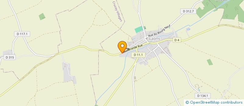 localisation de l'entreprise SCI CILAOS à LAONS