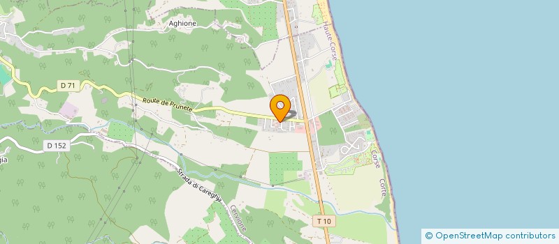 localisation de l'entreprise SCI CILOU à CERVIONE