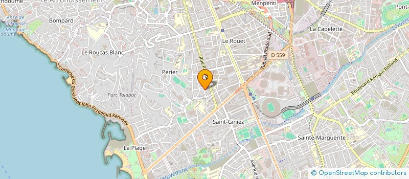 localisation de l'entreprise SCI CIMA à MARSEILLE