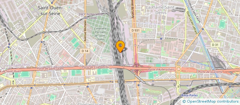 localisation de l'entreprise SCI CIMAK  SAINT-DENIS