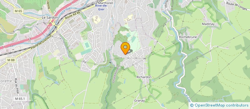 localisation de l'entreprise SCI CIMAPA  CHATEAUNEUF