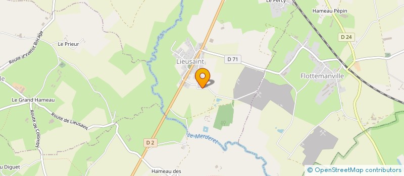 localisation de l'entreprise SCI CIMES COTENTINES  LIEUSAINT