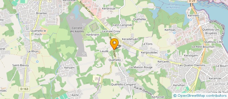 localisation de l'entreprise SCI CIMO à PLOEMEUR