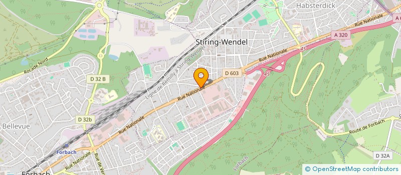 localisation de l'entreprise SCI CINAR IMMOBILIER  STIRING-WENDEL