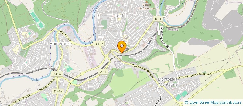 localisation de l'entreprise SCI CINDY ALINE CELINE CHRISTOPHE  JUF